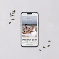 Elegant Lighthouse Digital Save the Date Cards Maritime Dusty Blue Lets Celebrate Standard