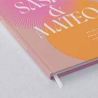 Retro Sunburst Guest Books Lily