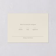 Western Floral Wedding Response Cards Terracotta Signature Standard