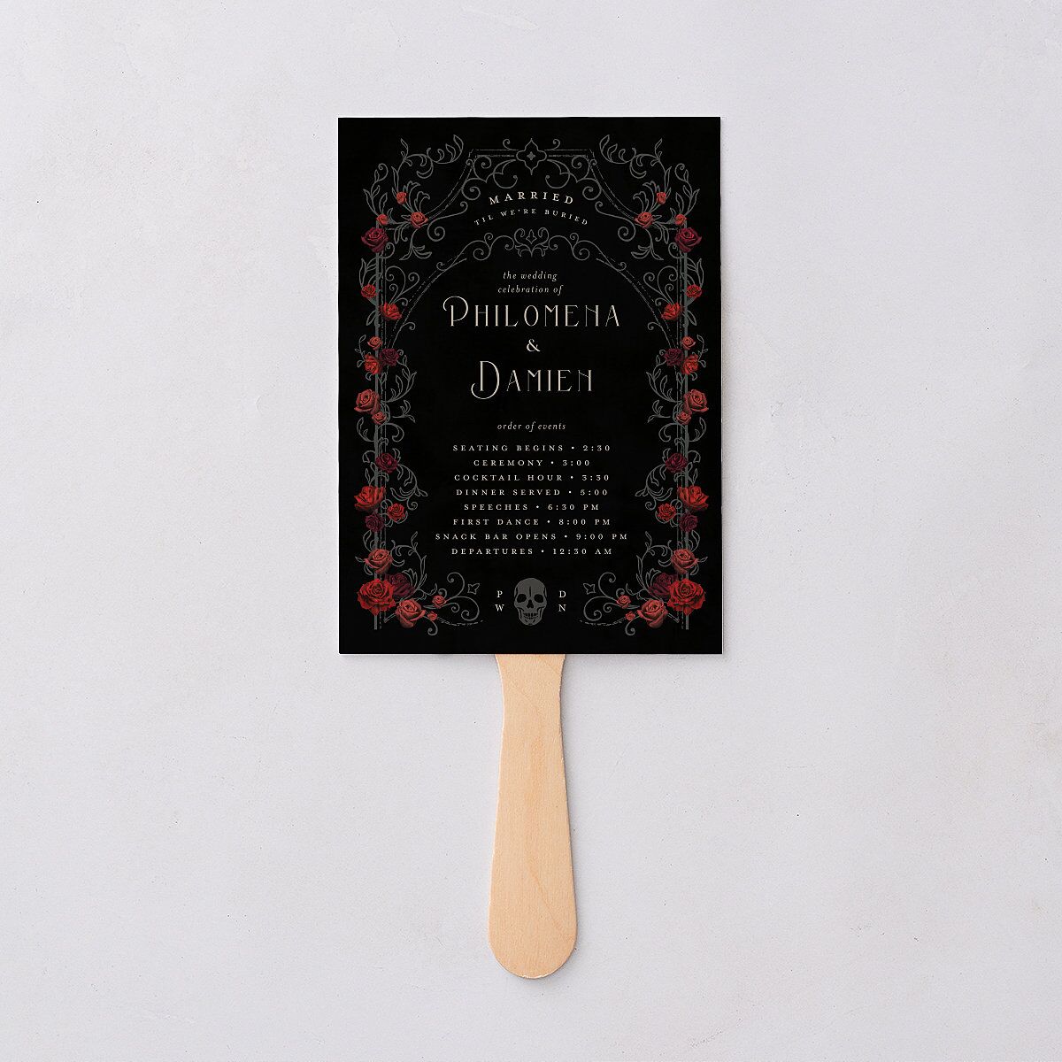 Gothic Gate Fan Programs Licorice Signature Standard