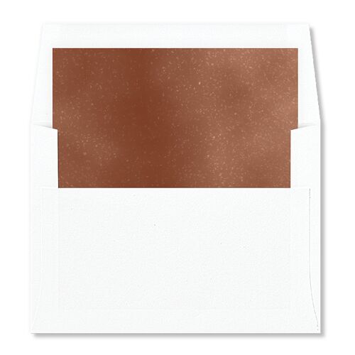 Shimmer Dust Standard Envelope Liners Copper Standard