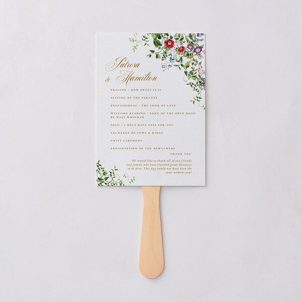 Opulent Garden Fan Programs Scottish Green Signature Standard
