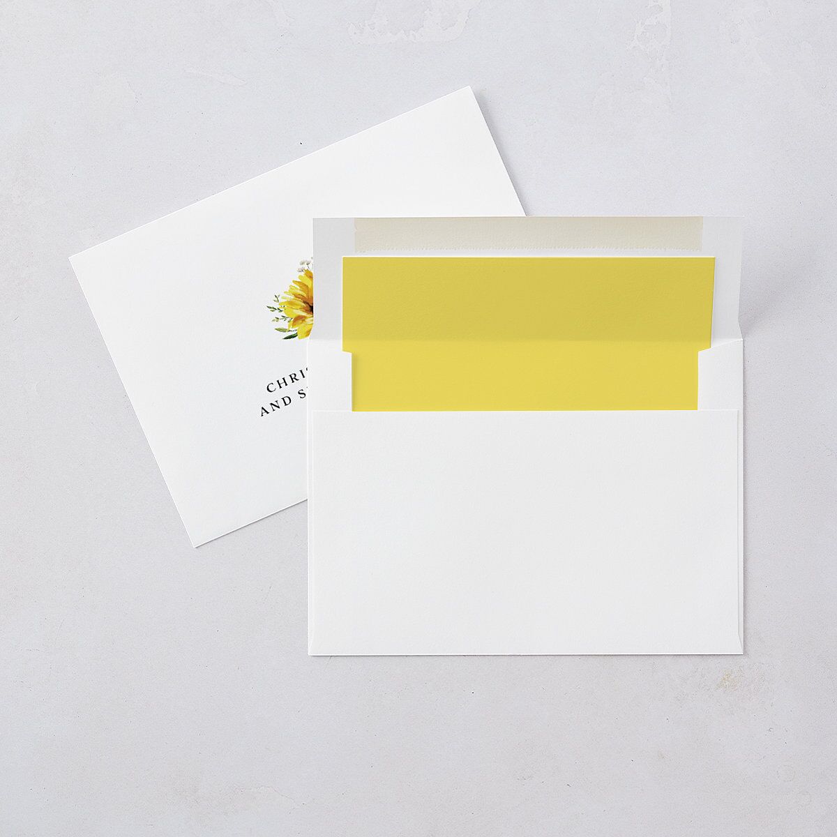 Rustic Sunflower Wedding Invitations Solar Power Signature Blank No Standard