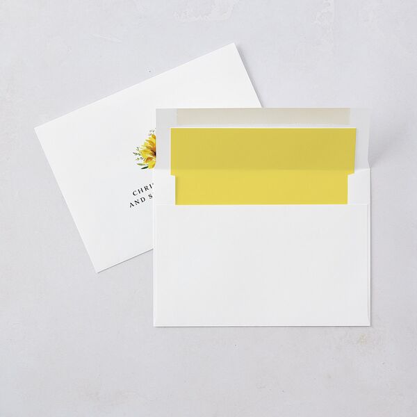 Rustic Sunflower Wedding Invitations Solar Power Signature Blank No Standard