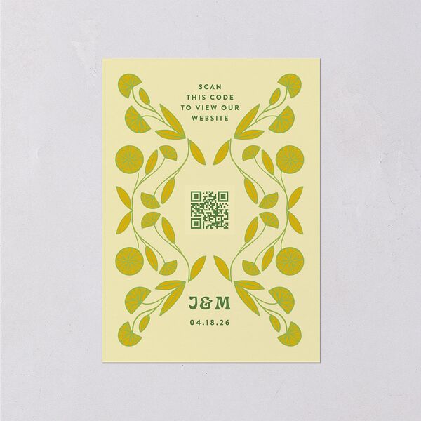 Wedstock Wedding Enclosure Cards Scottish Green Signature Standard