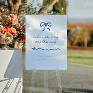 Dainty Bow Mirrored Acrylic Direction Sign Medium Peridot Mirrored Acrylic M Direction Standard