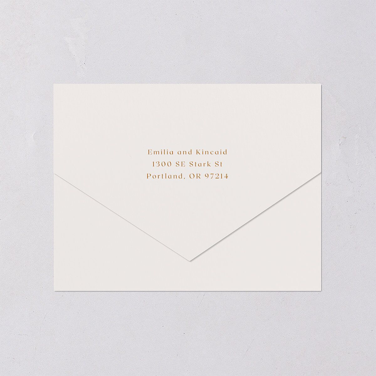 Wild Pansies All-in-One Wedding Invitations — view 6