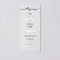 We Do Foil Wedding Programs Gold Midnight Signature