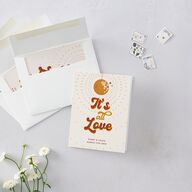 Disco Love Thank You Cards Red Clay