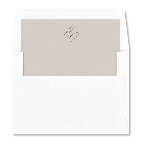 Luxury Floral Envelope Liners Licorice Standard