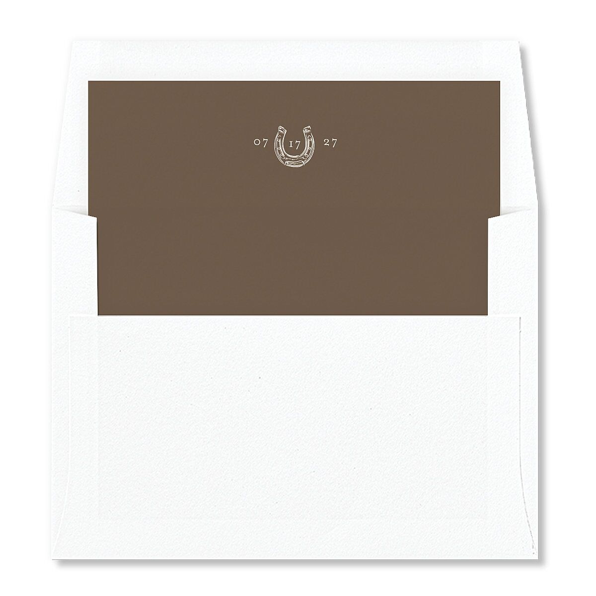 Western Wild Horses Envelope Liners