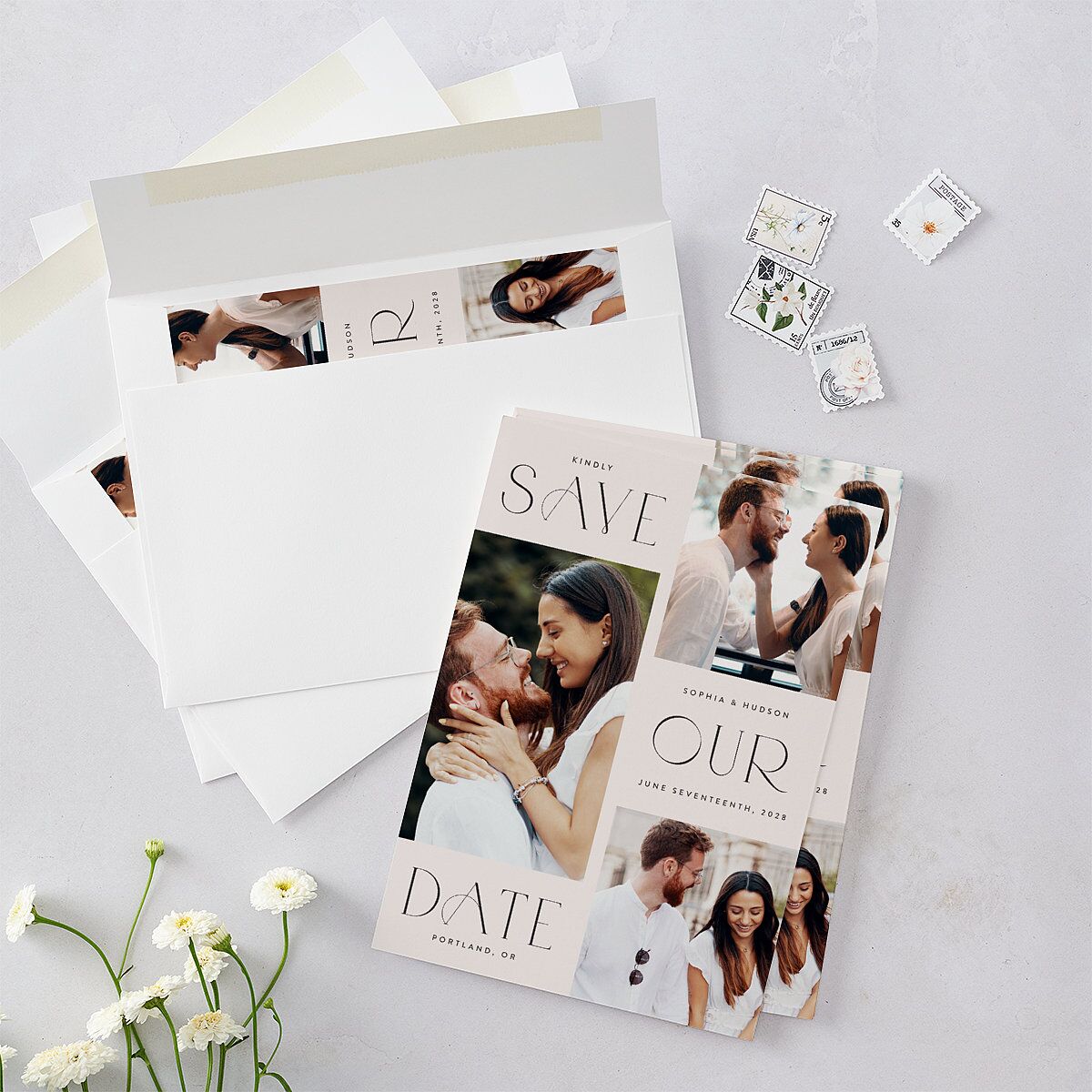 Beloved Union Save The Date Cards — view 5