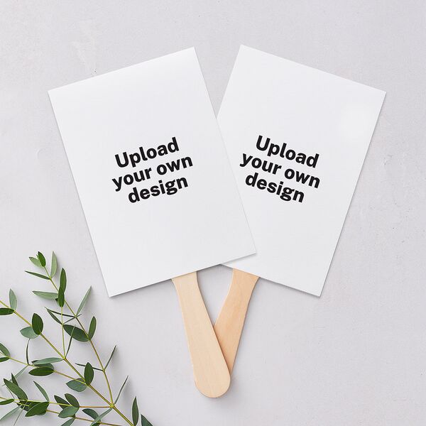 Upload Your Own Design Landscape Fan Programs Pure White Signature Standard