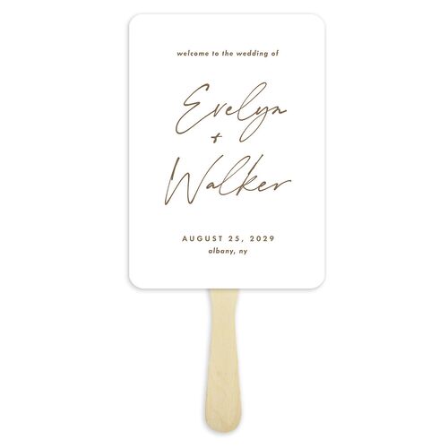Picture This Photo Fan Programs Sepia Signature Rounded