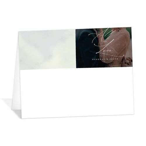 Western Valley Thank You Cards Chocolate