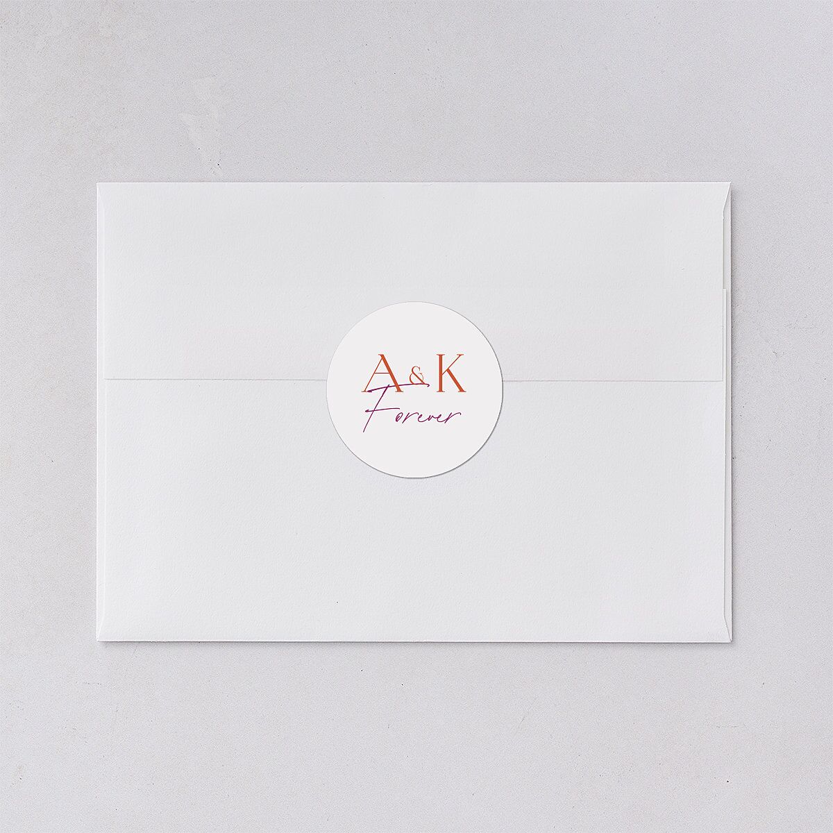 Ankara Print Wedding Stickers Marigold Circle
