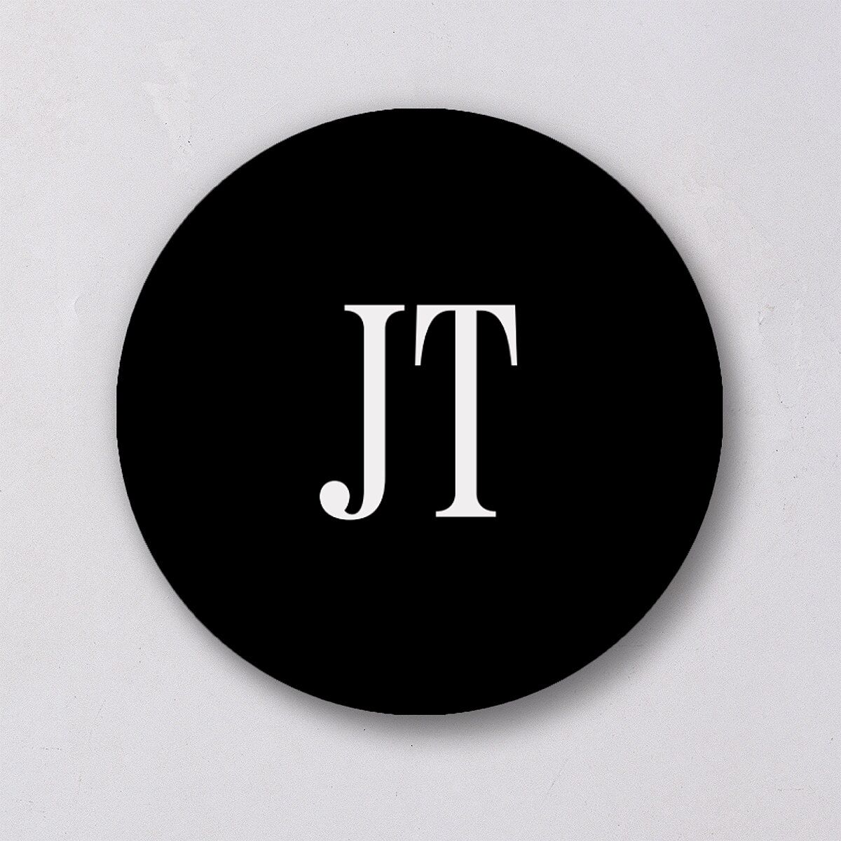 Magazine Cover Wedding Stickers Licorice Circle