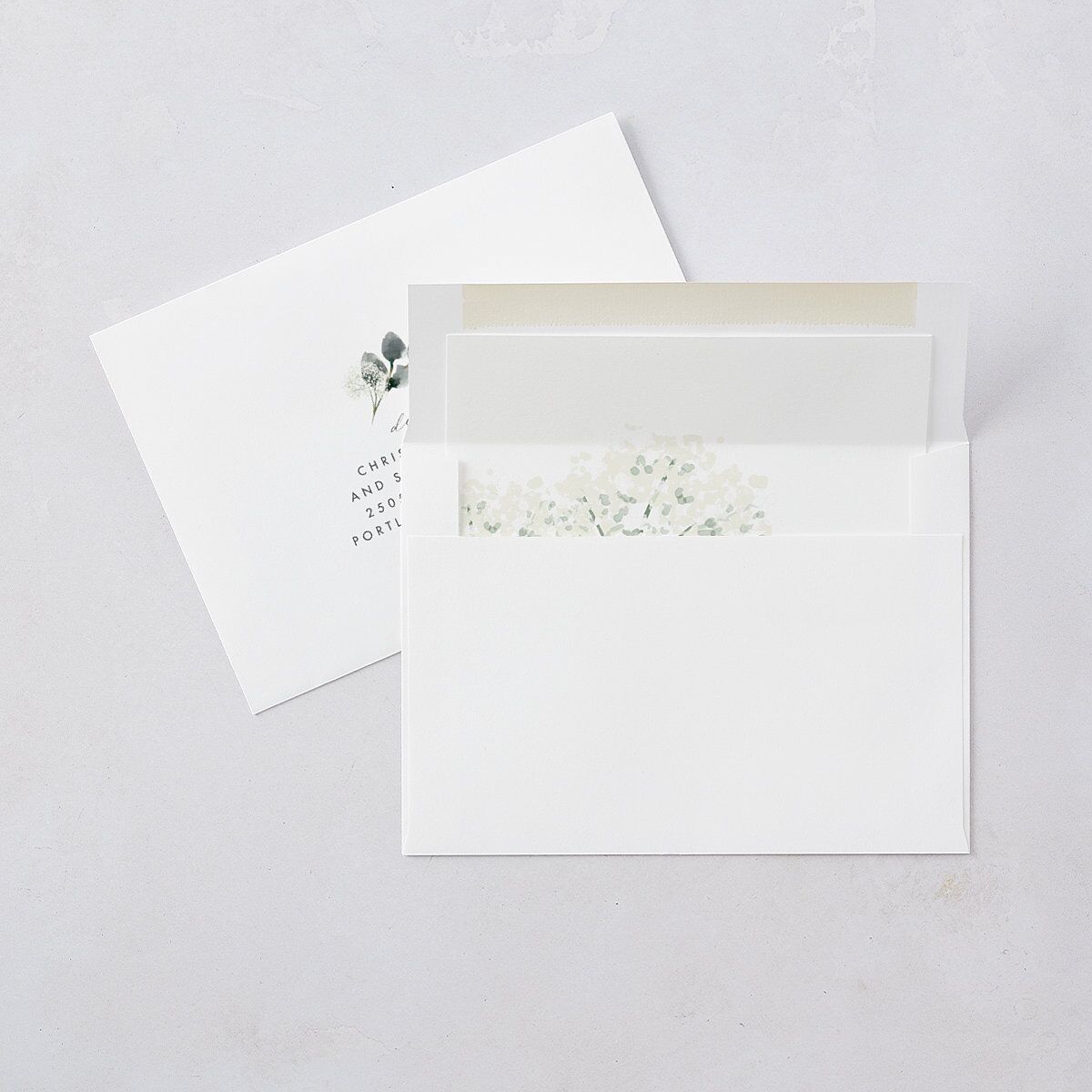 Elegant Greenery Wedding Invitations — view 7