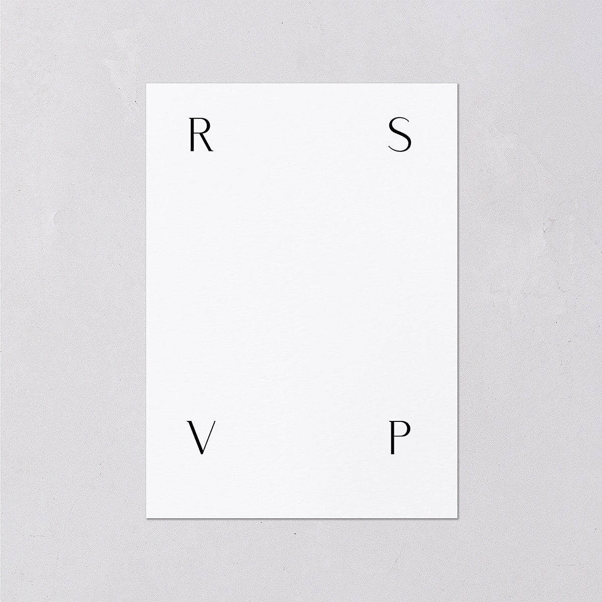 Lavish Palm Wedding Response Cards Rose Gold Pure White Signature Standard