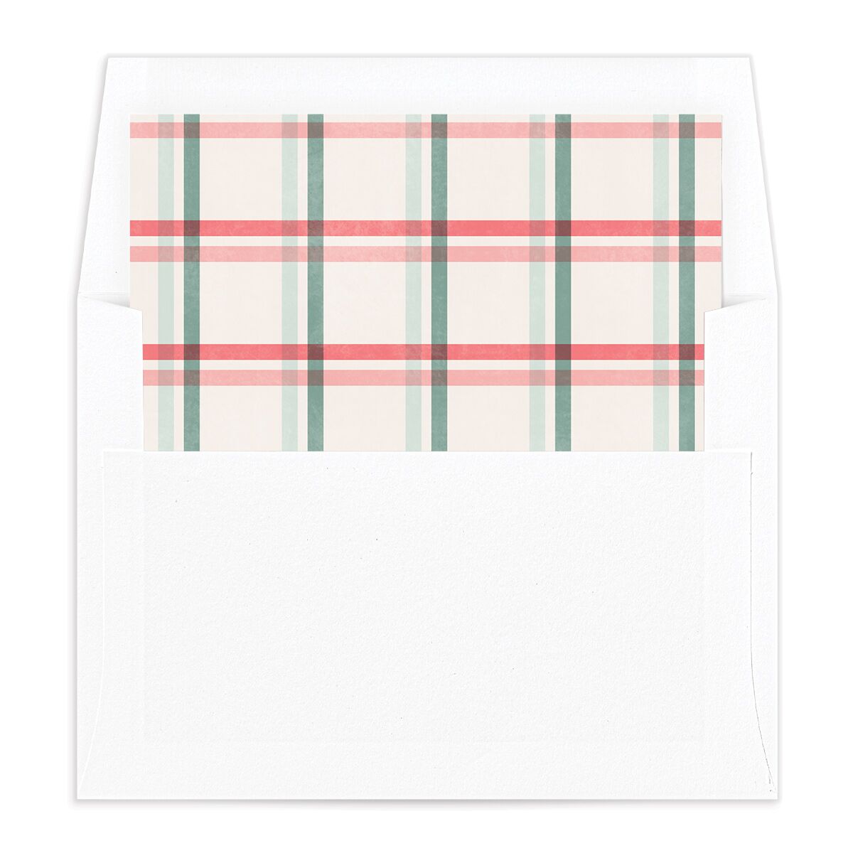 Plaid Frame Envelope Liners