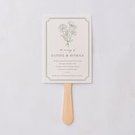 Vintage Botanical Sketch Fan Programs Dark Camo Signature Standard