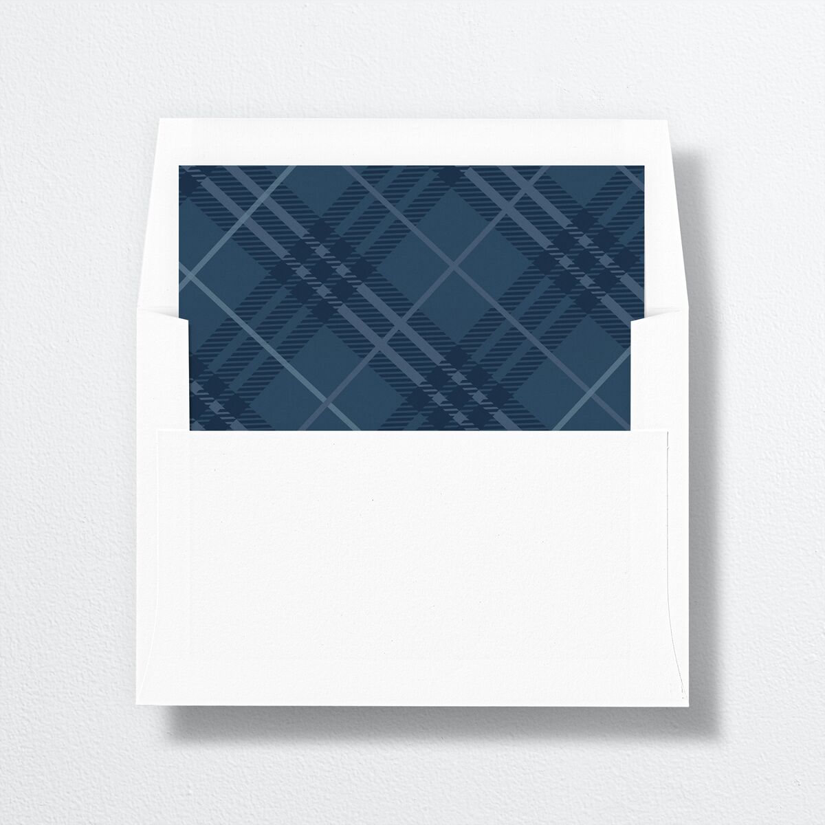 Happy Holiday Envelope Liners Moody Blue Standard
