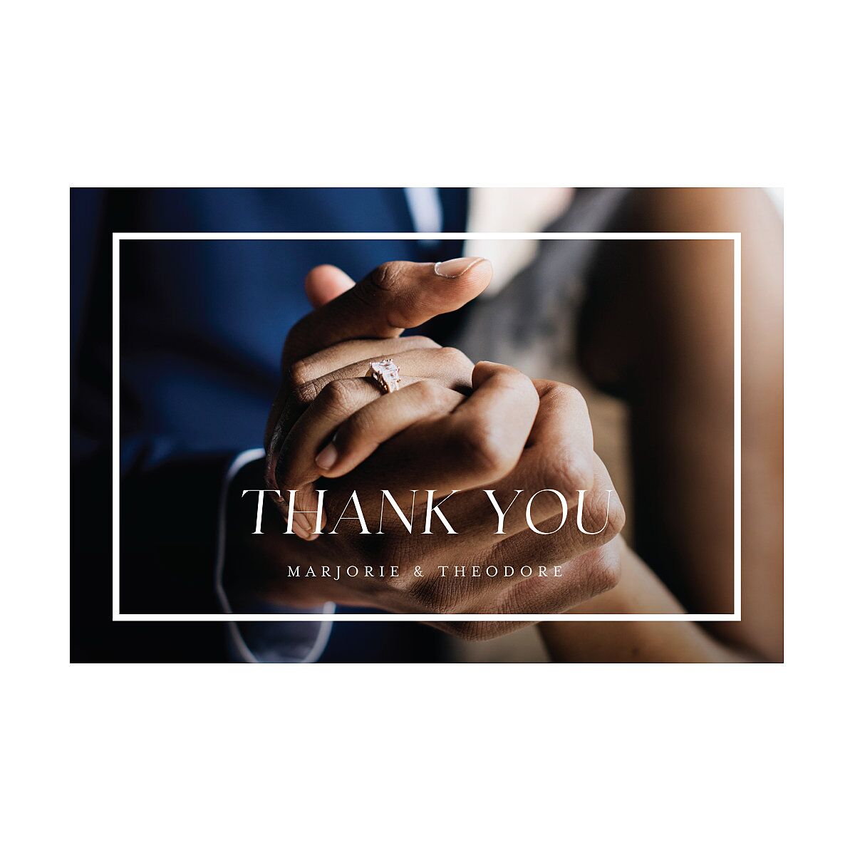Joyful Union Thank You Postcards