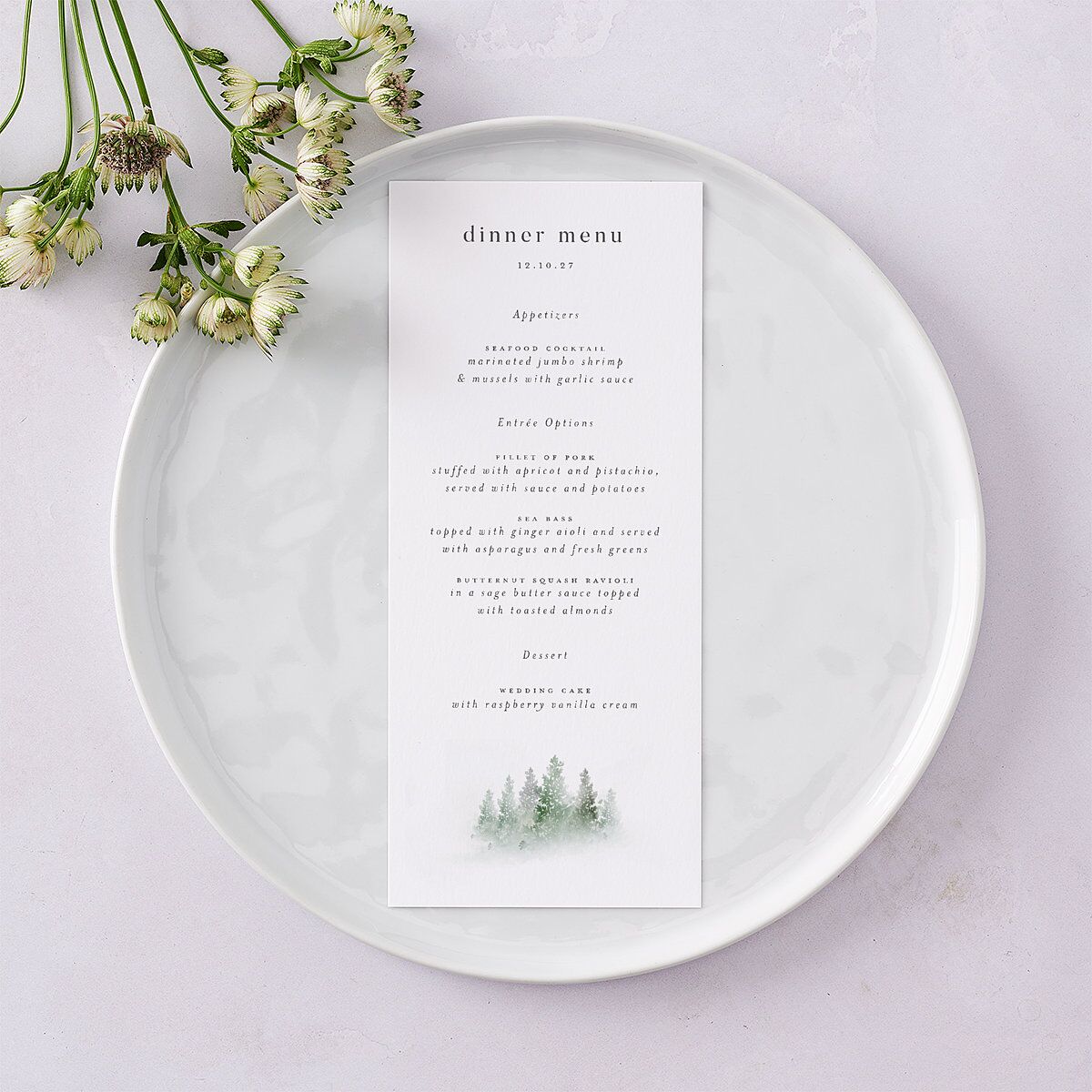 Mountain Mist Menus — view 3