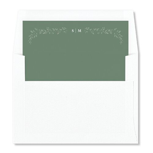 Dainty Frame Envelope Liners Thyme Standard