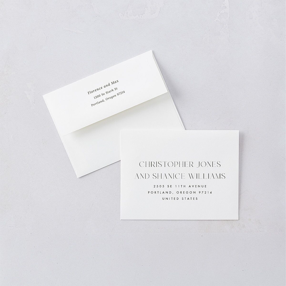 Modern Initials Save The Date Magnets Olive Magnet Paper