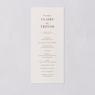 Elegant Lighthouse Foil Wedding Programs Gold Maroon Signature