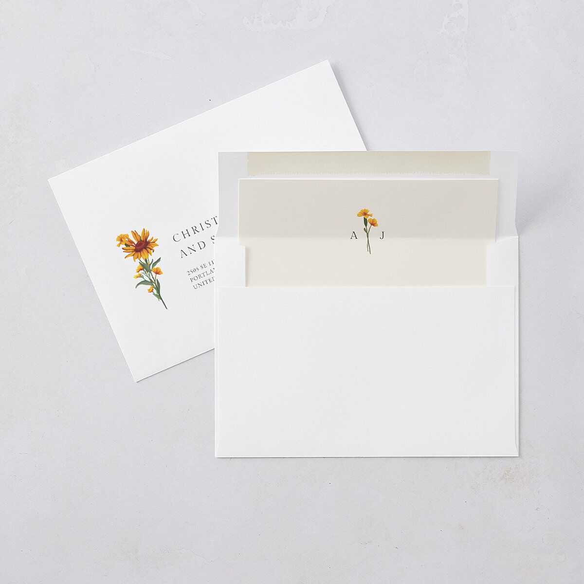 Wild Daisies Save the Date Cards — view 9