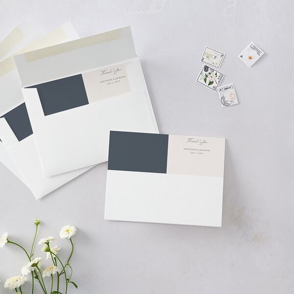 Western Wild Horses Thank You Cards Falcon