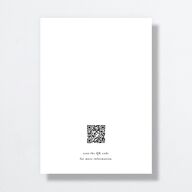Simple Modern Monogram Wedding Invitations Pure White Signature No Standard