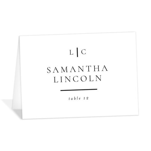 Lasting Frame Place Cards - White