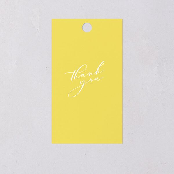 Rustic Sunflower Favor Gift Tags Solar Power Signature