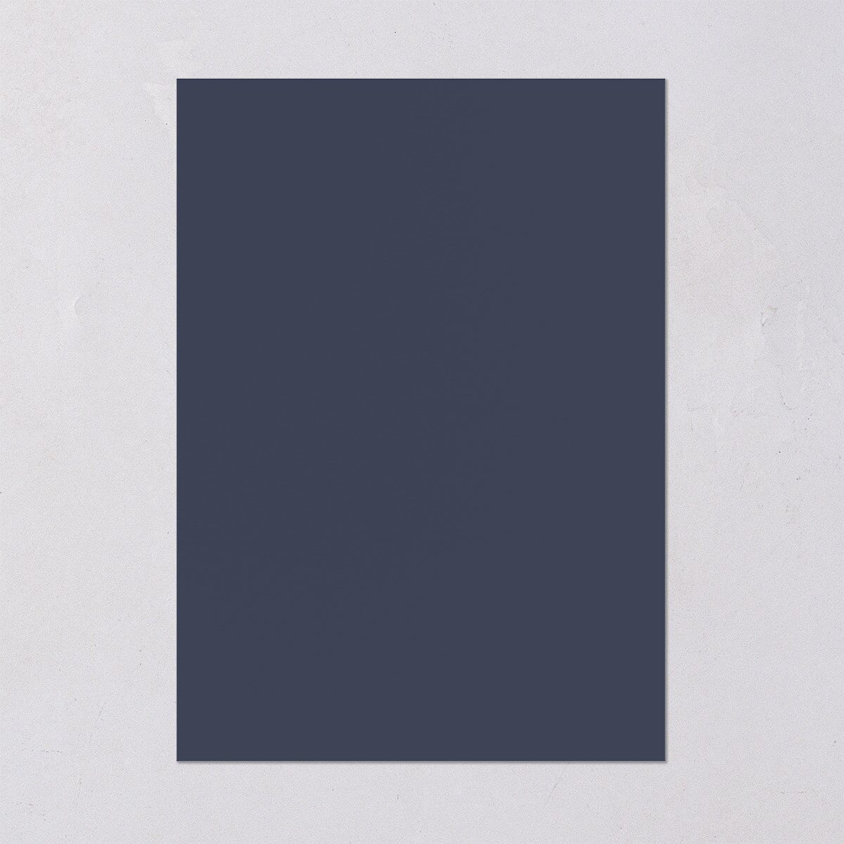 Gilded Sprigs Wedding Invitations Moody Blue Signature Blank No Standard