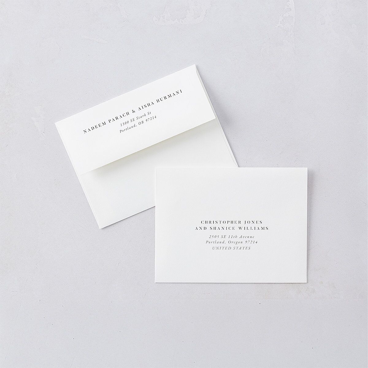 Timeless Script Thank You Cards Medieval Grey