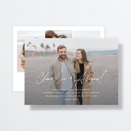 Modern Gallery Wedding Invitations Pure White Signature No Standard