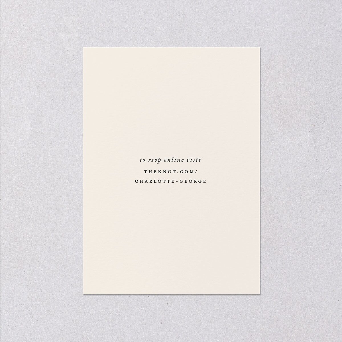 Rose Garden Crest Wedding Response Cards by Bridgerton Gold Taupe Signature Standard