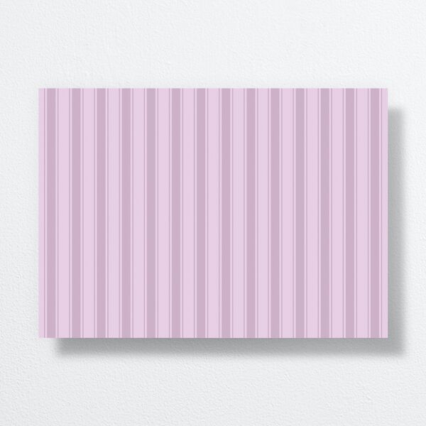 Formal Wisteria Garden Crest Bridal Shower Invitations by Bridgerton Purple Haze Signature