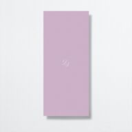 Formal Wisteria Garden Crest Menus by Bridgerton Purple Haze Signature
