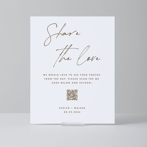 Picture This Photo Standard Favor Tabletop Sign Small Sepia Standard Outdoor Corrugated S Tabletop Favor
