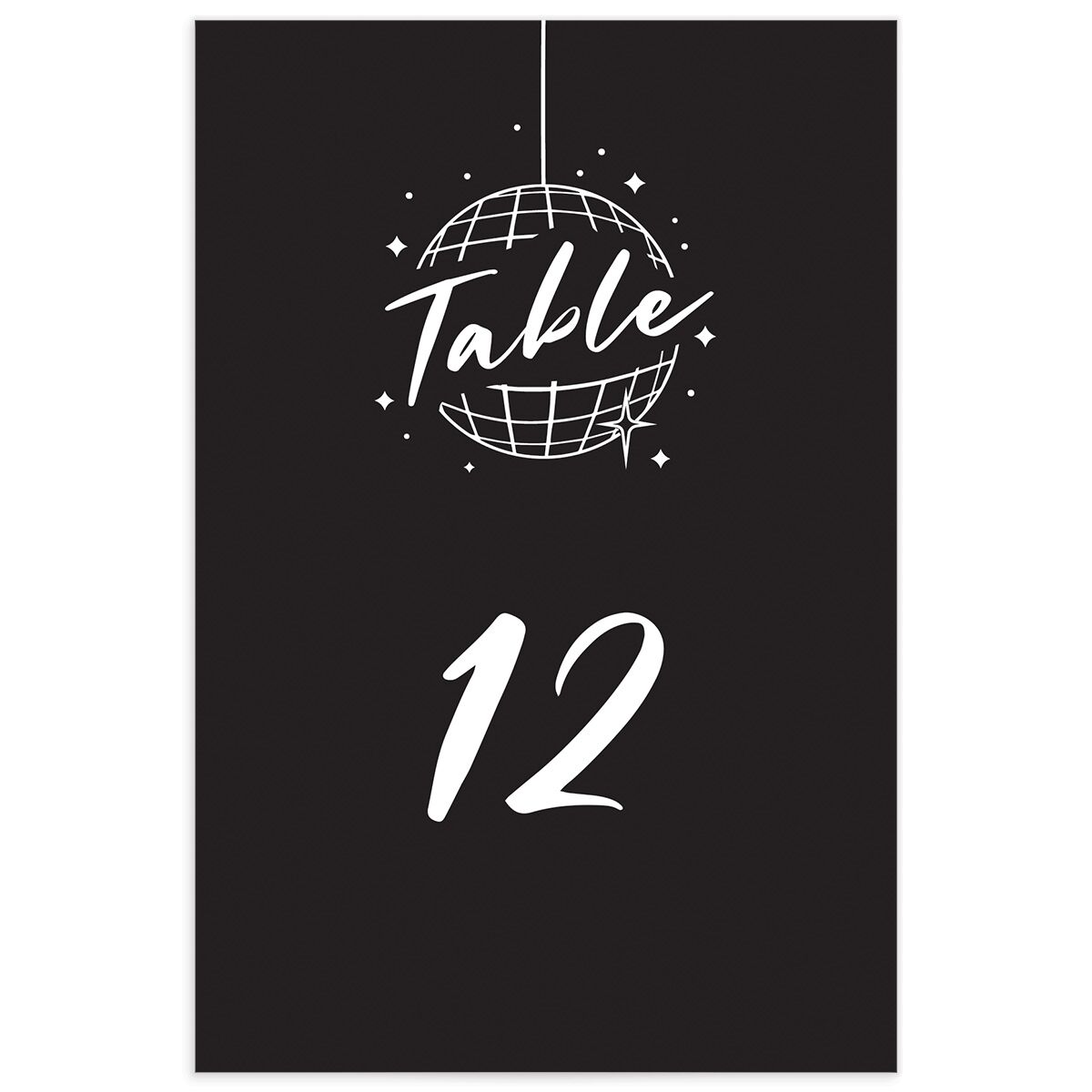 Til Death Do We Disco Table Numbers