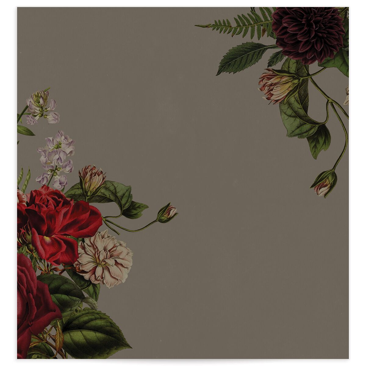 Gothic Floral Envelope Liners
