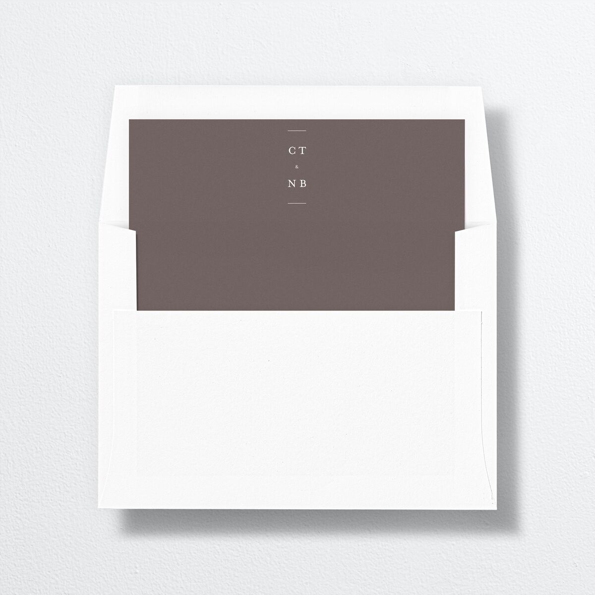 Palm Tree Icon Envelope Liners Champagne Standard