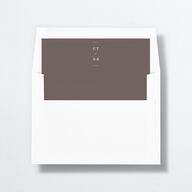Palm Tree Icon Envelope Liners Champagne Standard