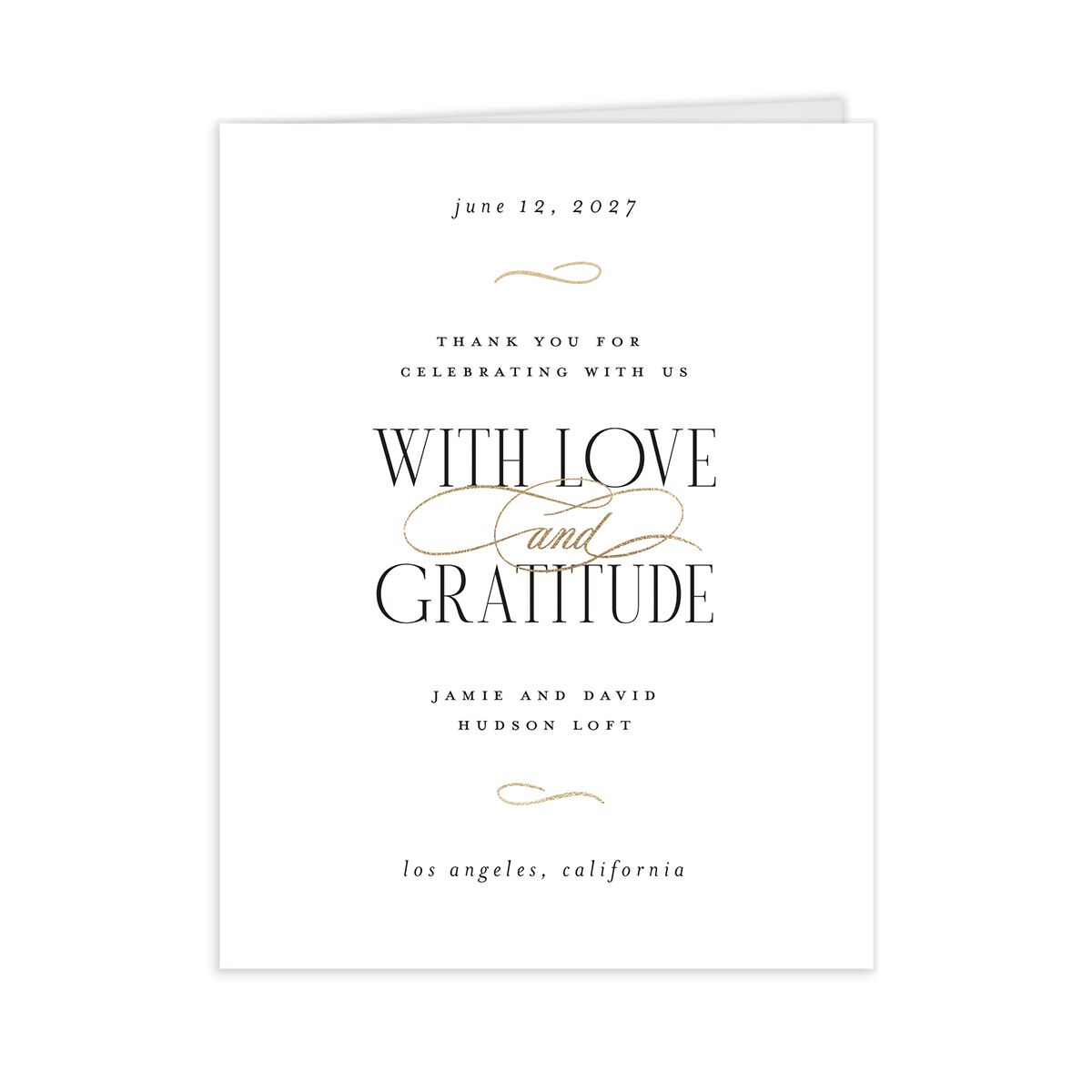 Metropolitan Thank You Cards