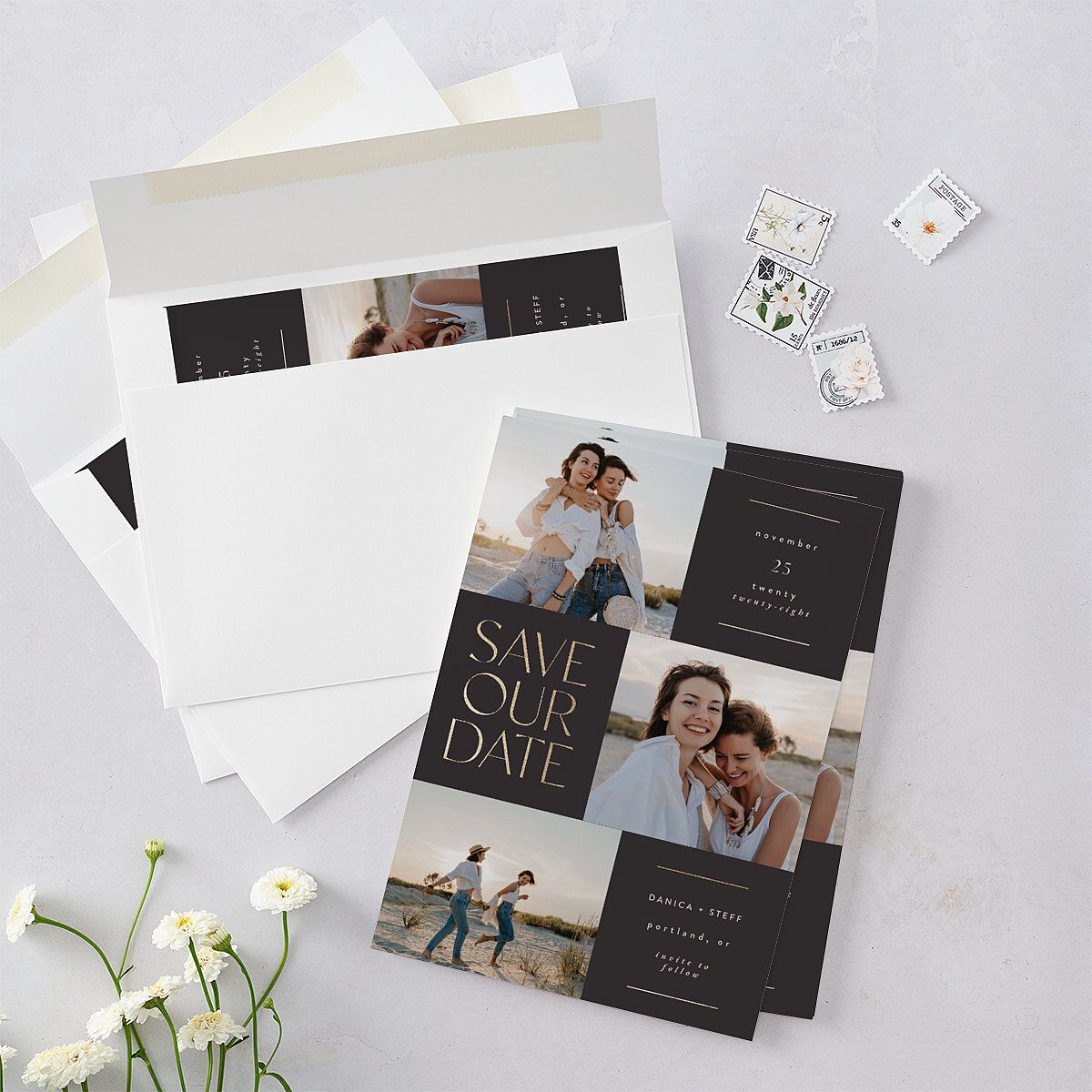 Windows Save The Date Cards — view 5