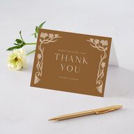 Indian Majestic Legacy Elephants Thank You Cards Saddle
